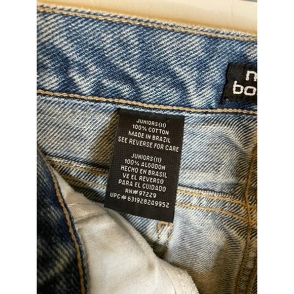 No Boundaries | Regular/Light Acid Wash Bootcut Jean Size Junior 11 Y2K 2000s - Picture 4 of 4